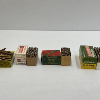 #1442 • Over 250 Rounds of .22 Hornet Ammo
