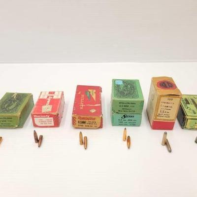 #1960 • Approx (700) 6.5mm Bullets
