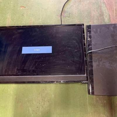 #6212 • 24” Visio TV and Sony CD/DVD Player
