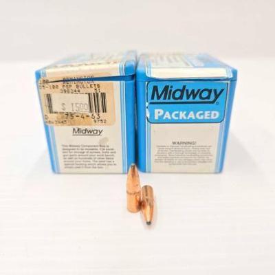 #1980 • Approx (200) Midway 25-100 PSP Bullets
