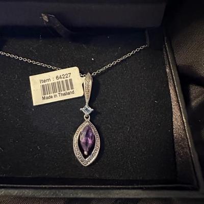 amethyst  necklace