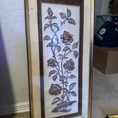 Yolande 4 seasons vintage metal art summer