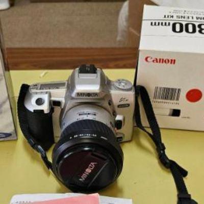 MPS124-Minolta Maxxum STsi Camera With Panorama Date