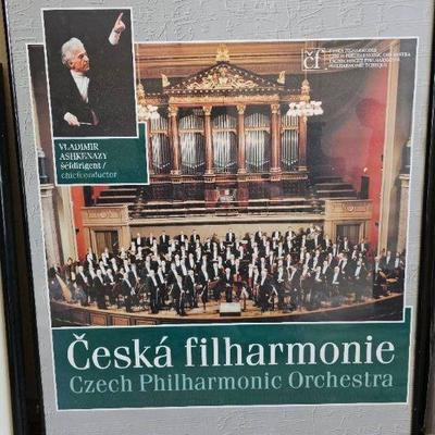 MPS004-Beautiful Glass Framed Print Of Czech Philharmonic Orchestra 