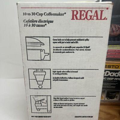 MPS141- Regal 10-30 Cup Coffee Maker