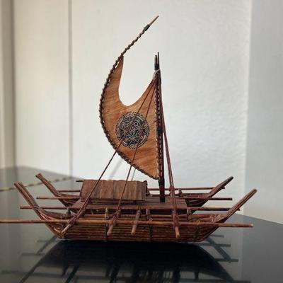 MPS006- Replica Polynesian Double Hull Vaka(Sailing Vessel)