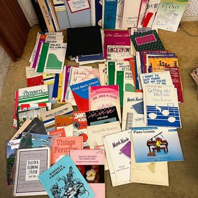 MPS127- Assorted Vintage Piano Musical Sheets