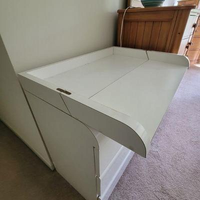 Baby changing dresser nursery 