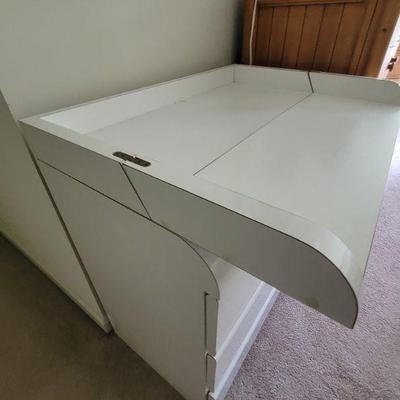 Baby changing dresser nursery 