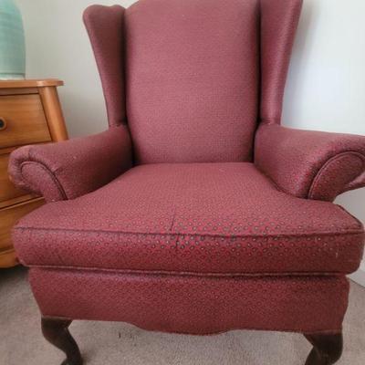 Wing back chair