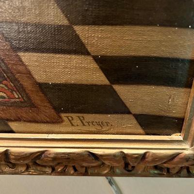P, Preyer painting 