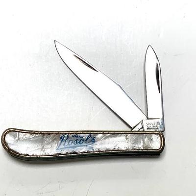 Martin Rosol’s advertising knife