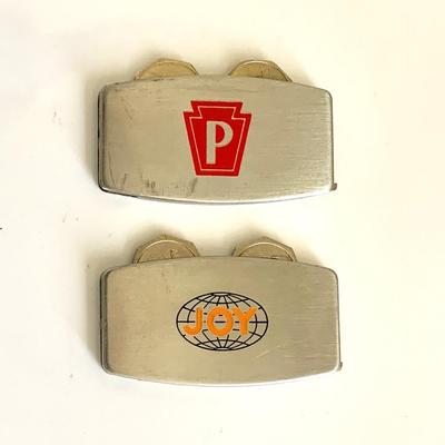 Zippo golf ball markers w/ company logos