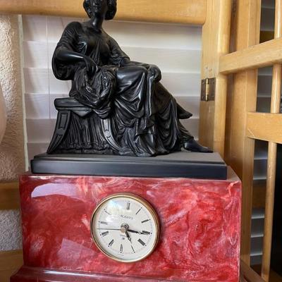 Marble clock 