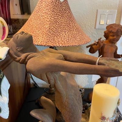 Mermaid statue 