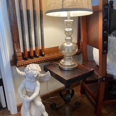 mercury glass lamp