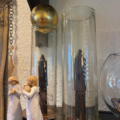 Glass candles 