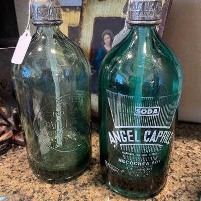 vintage soda bottles