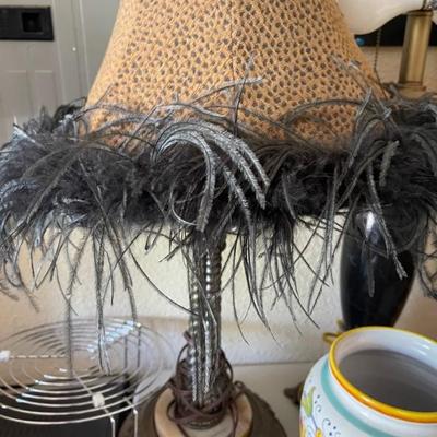 Feather lamps 