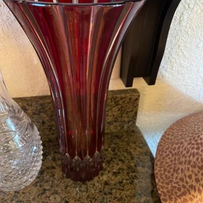 Glass vase 