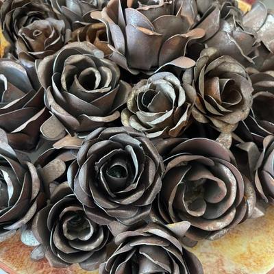 Metal roses sold individually 
