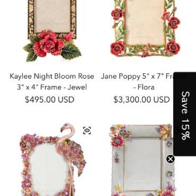 We have frames by this designer 