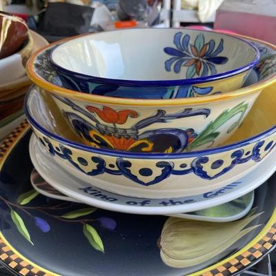 Serving platters 