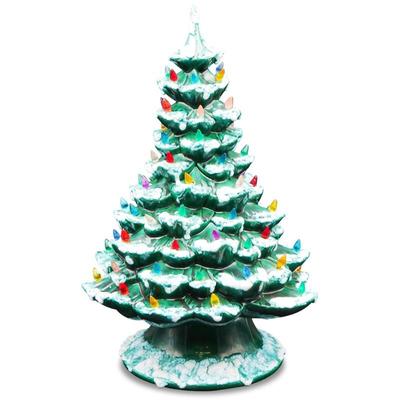 Ceramic Christmas Tree with Lights