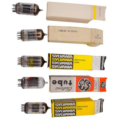 Lot Of Five Vacuum Tubes