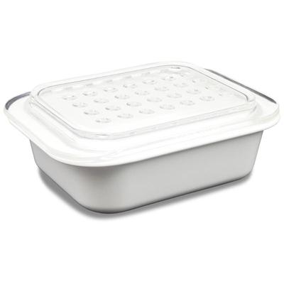 Corningware MC-1-B Lidded Casserole Dish w/Bubble Glass Lid