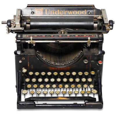 Antique Underwood Typewriter Manufactured in 1911