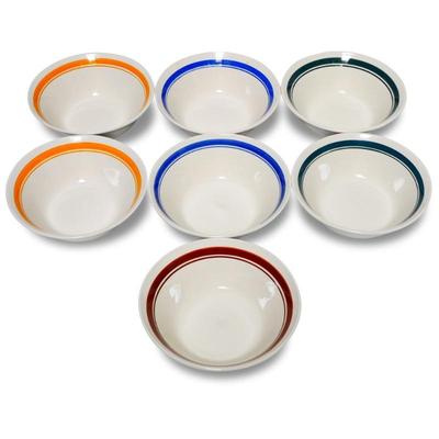 Set Of Seven Soup Bowls