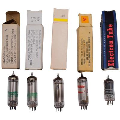 Lot Of Five Vacuum Tubes