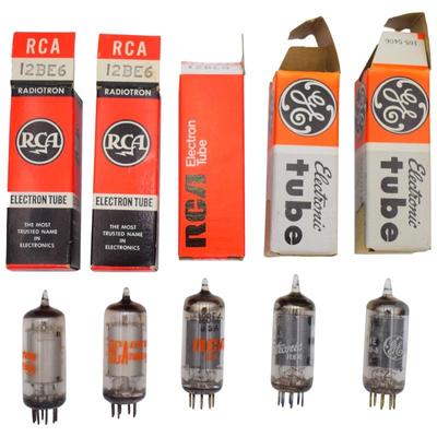 Lot Of Five Vacuum Tubes