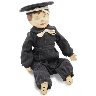 Posable Jointed Wooden Doll