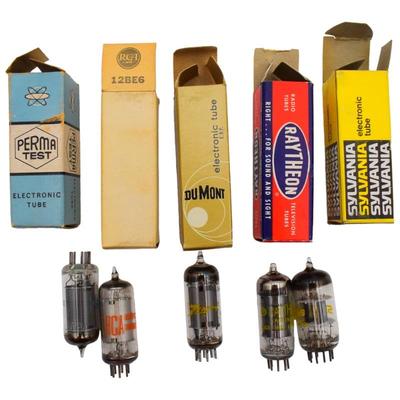 Lot Of Five Vacuum Tubes