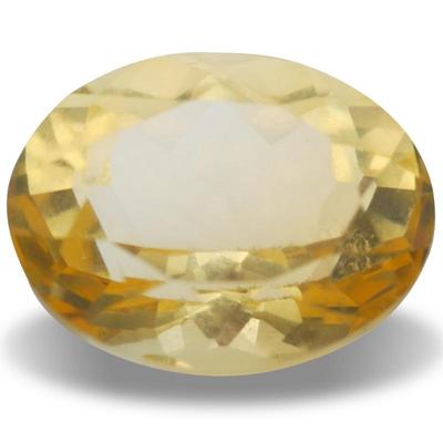 Faceted Cut Yellow Gemstone