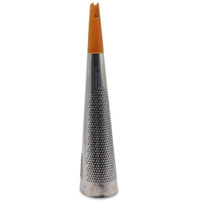 Large Cheese & Nutmeg Grater Steel And Wood