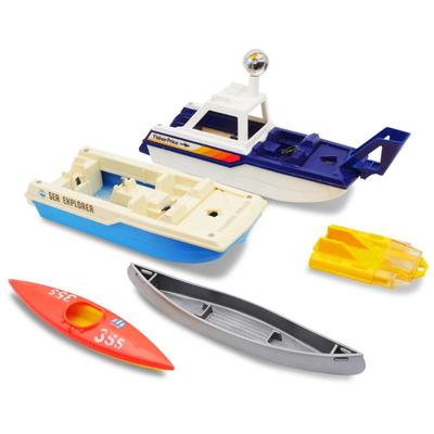 Lot of 5 Fisher Price Adventure People Water Vehicles