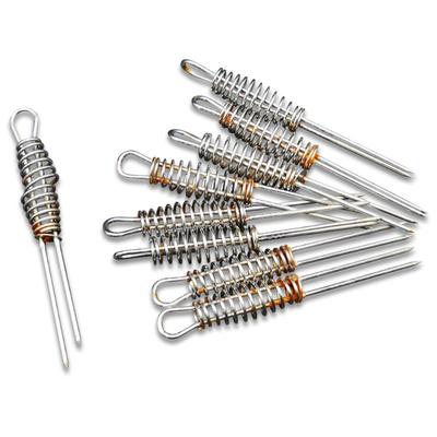Set of 9 Stainless Steel Spiral Corn Holders