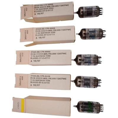 Lot Of Five Vacuum Tubes