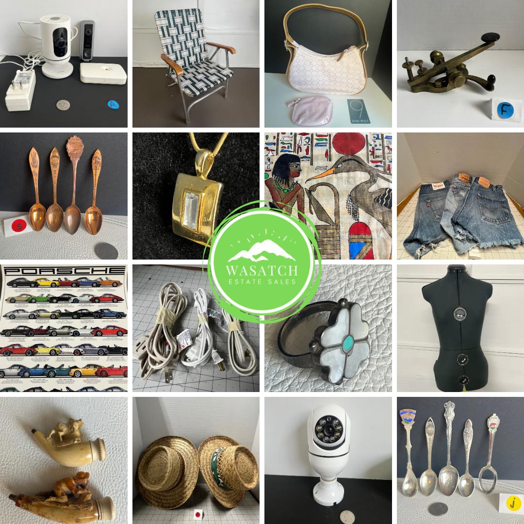 Wasatch Estate Sales’ ONLINE Auction Ends Wednesday (06/12) at 6pm