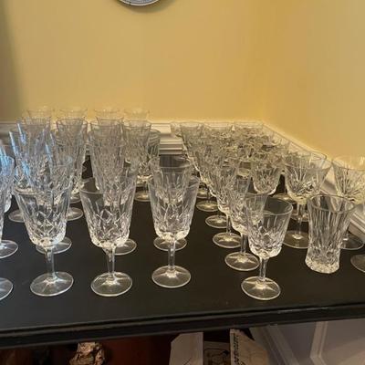 Gorham crystal- 48 piece