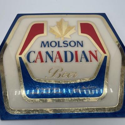 Vintage Advertising Molson Canadian Sign