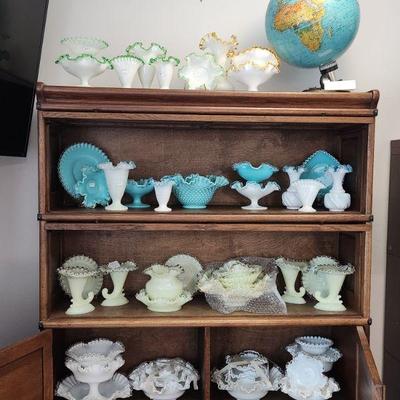 Some of the Fenton collection 