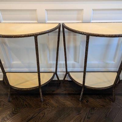 Julian Chichester Demilune Tables