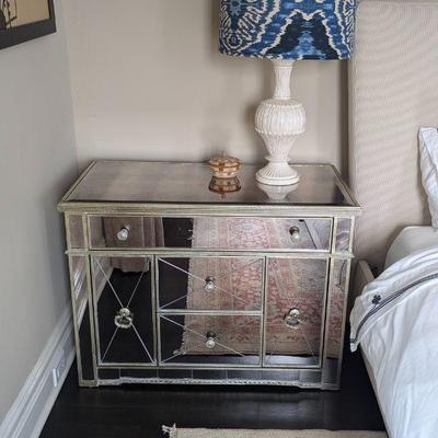 Horchow Amelie Mirrored Chest
