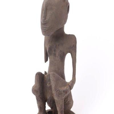 African Carved Ritual Ancestor Statue