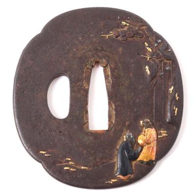 High Quality Japanese Mixed Metal Tsuba