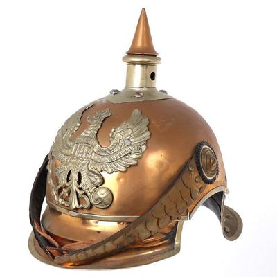 Rare Imperial German Style Officer's Helmet